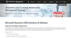 Desktop Screenshot of customerdynamics.com